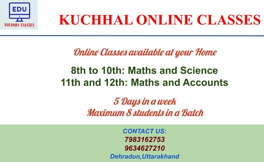 24258Coaching classes online and offline for Maths Accountancy for all classes